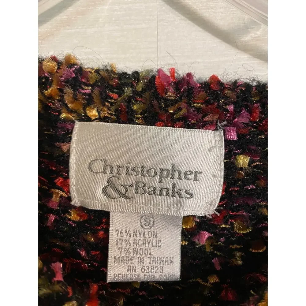 Christopher & Banks satin ribbon sweater - Picture 3 of 3